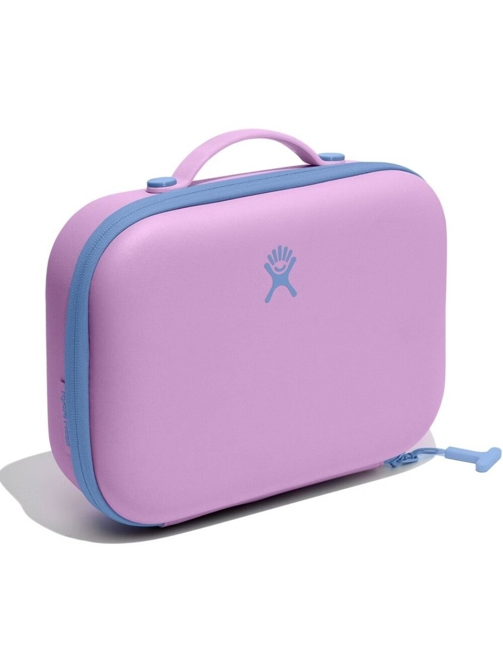 Hydro Flask Kid's Insulated Hard Sided Lunch Box With Handle And Zipper Closure.